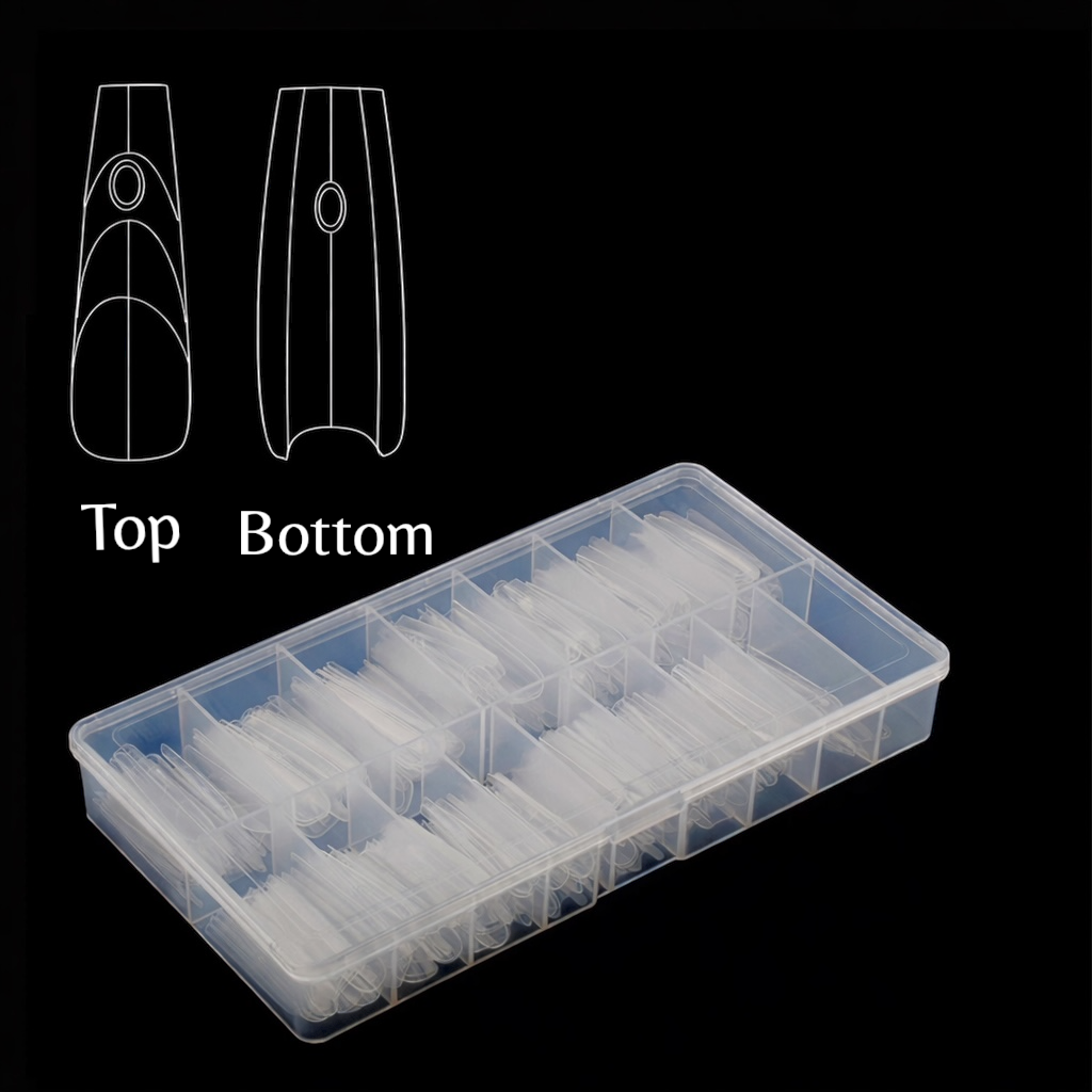 Gellex Sandwich Extension Nail Form Ballerina/Coffin - Afbeelding 2