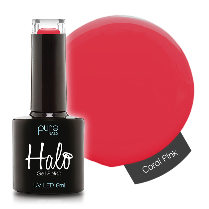 Halo Gel Polish 8ml Coral Pink